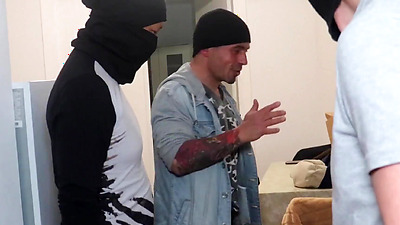 Orgy for unfaithful whore wife