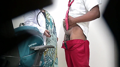 Is it Fair woman checking a school boy's Cock in public hospital?