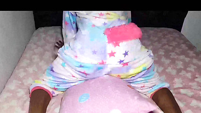 Stepdaughter has sex with stepdad - stepdad rubs his dick on top of his Latina stepdaughter's pussy