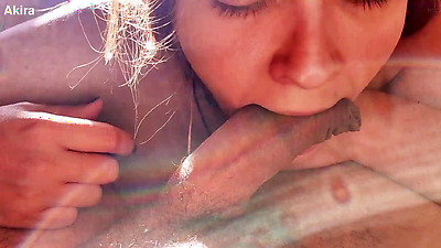 Mc Akira's Delicious Blowjob on DiaBeats' Big Penis