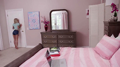 Petite Big Tits Blonde Kathryn Mae Begs for Jax Slayher and His BBC