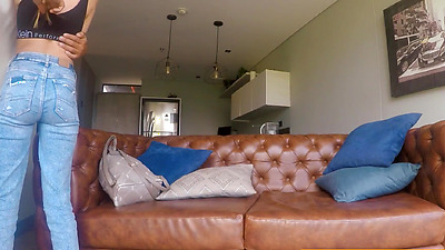 Petite 18yo Latina Turns Lingerie Photoshoot Into Rough Fucking Session!