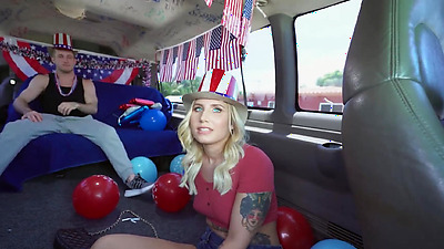 BANGBROS - Stella Raee Answers Some Trivia Questions For Money And As A Bonus She Gets Brick Danger's Shaft