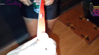 I SAW MY WIFE ON A COLLAR WITH A HUGE BLACK GUY AND I ARRIVED AT THE CLUB AND SHE GAVE IT TO EVERYONE