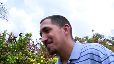 Sasha Bleu Has Her First Outdoor Fuck With A Hung Stud Who Shoots His Cum On Her Chin And Tits - Sasha Rose