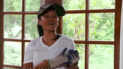 REALITY KINGS - Curvy Brunette Tommy King Squirts As Her Neighbor Drills Her Tight Eager Butt