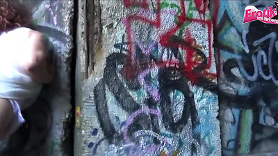 Pedestrian Catches Couple And Fucks Them In A 3Some