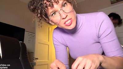 Hot Milf Comparess Condom vs. No Condom3