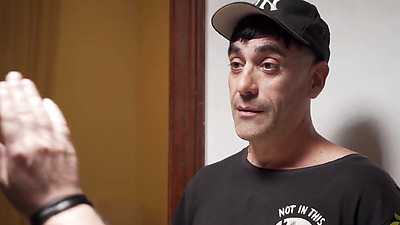 I send my husband to the bank to suck the pizza delivery guy's penis