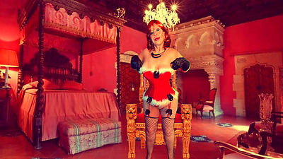 Granny Carmen Claus: My Favorite Christmas Fuck & Creampie