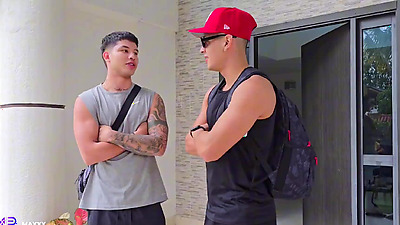 Very horny 3way has sex on the beach with my step cousin and his girlfriend outdoors - Max Betancur - Tatiana Alvarez - Danner Mendez