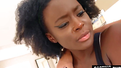 Kenyan Goddess <Censored> Into Rough Sex By Hung White Tourist At House Tour!