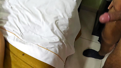 Feeding the bull's semen to the cuckold