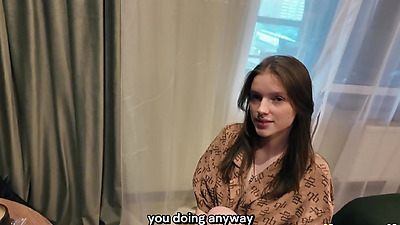 Beautiful student babe gets fucked and gets a facial cumshot | Kuporovaa Krupa