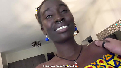 Gorgeous African Model <Censored> Into Hardcore Sex At Bikini Photoshoot!