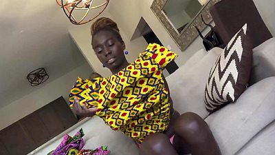 Gorgeous African Model <Censored> Into Hardcore Sex At Bikini Photoshoot!