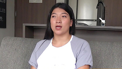 Plumper Asian Latina Is Titty-fucked After A Deep Throat Blowjob 3