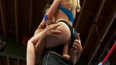 Client Madison Ivy Fucking In The Gym With Her Piercings