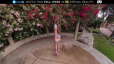 Picking Up Natural Mackenzie Mace On Festival And Fucking Her