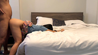 Friend's wife is so hot and cheating doggystyle fuck in hotel