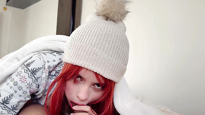 My hot stepsister gives me a great gift for the holidays