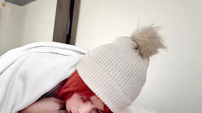 My hot stepsister gives me a great gift for the holidays