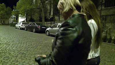 Hot Bitch Pick Up Pearl Diamond & Debbie White Get It In Their Asses - 4K teaser