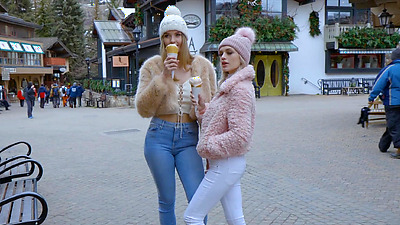 SLAYED Snow Bunnies Mia And Alex Have Insatiable Appetites