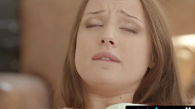 JOYMII - Cute Brunette Kylie Green Loves Getting Her Tight Pussy Fucked By A Big Dick