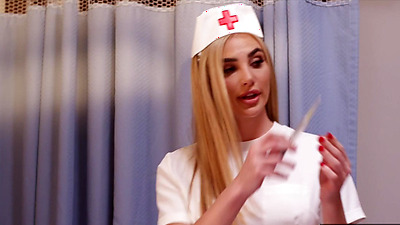 Deeper. Sexy Nurse Angela White Takes Care Of Patient Manuel