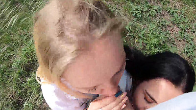 Smoking sluts suck dick and swallow cum