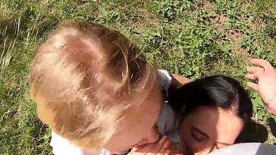 Smoking sluts suck dick and swallow cum