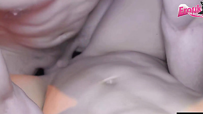 German amateur sex party with two sperm swallowing teens