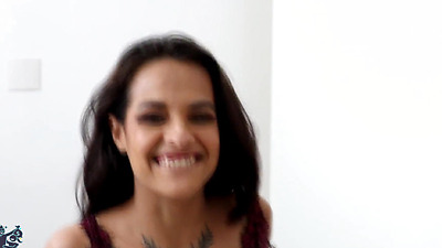 Wife hired a bitch as a gift for her husband (Subtitled in English)