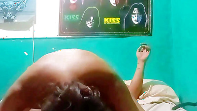 Brunette milf with big arse fucked doggy style when the cuckold is not home