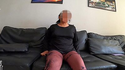 Young babe from the province asks me to go see her because she wants to try her first porn video