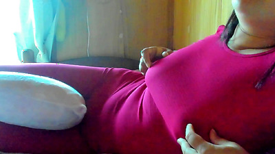 Pillow masturbation while explaining how to touch and feel and nipple masturbation. Even after I got excited by masturbation through the whole body tights and got acme, I continued to clitori.