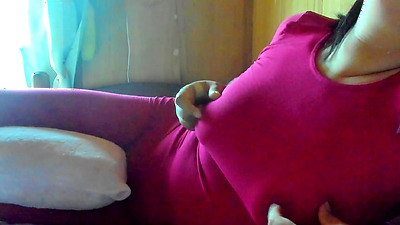 Pillow masturbation while explaining how to touch and feel and nipple masturbation. Even after I got excited by masturbation through the whole body tights and got acme, I continued to clitori.