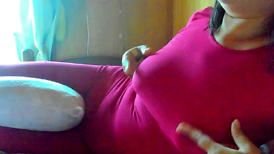 Pillow masturbation while explaining how to touch and feel and nipple masturbation. Even after I got excited by masturbation through the whole body tights and got acme, I continued to clitori.