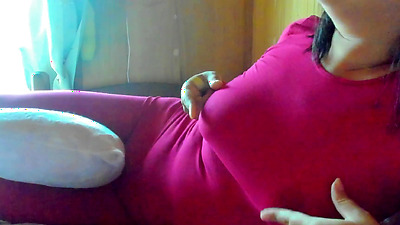 Pillow masturbation while explaining how to touch and feel and nipple masturbation. Even after I got excited by masturbation through the whole body tights and got acme, I continued to clitori.