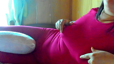 Pillow masturbation while explaining how to touch and feel and nipple masturbation. Even after I got excited by masturbation through the whole body tights and got acme, I continued to clitori.