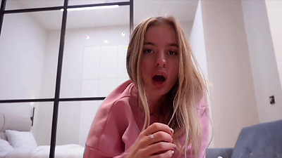 Step Sister With Big tits Helps me Cum