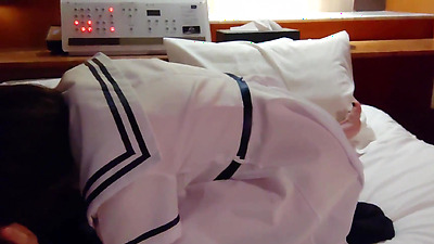 Idol The sound of the pussy of the chick in the white sailor suit is amazing creampie Amateur Cosplay