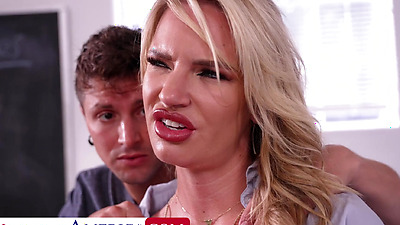 Professor Rachael Cavalli Takes Student's Big Dick To Relieve Her Stress In Back To School (Part 3)