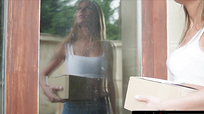 21 SEXTURY - Two Hot Lesbian Teens Fuck With Her Sexy Cougar Neighbor - Angelica Heart