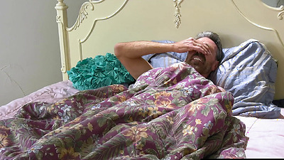 OUT OF THE FAMILY - Gorgeous Babe In Stocking Vanessa Sky Gets Her Tight Butt Plumbed By Her Stepdad - Steve Holmes