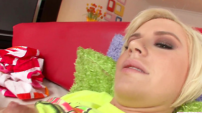 Skinny Blonde Kelly Klass Always Ready For A Big Anal Gape