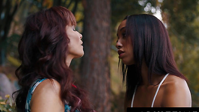 ADULT TIME - Lesbian MILF Syren De Mer Enjoys Romantic Breakup Fuck With Teen Lover Alexis Tae - Lauren Phillips