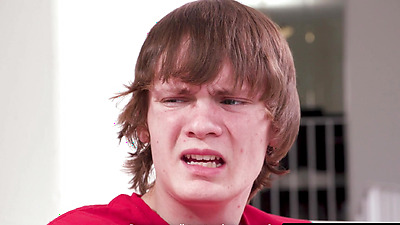 DEVILS FILM - Hot Big Titties MILF Lauren Phillips Titty Fucks Her Teen Stepson