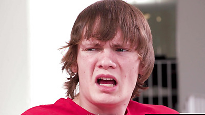 DEVILS FILM - Hot Big Titties MILF Lauren Phillips Titty Fucks Her Teen Stepson